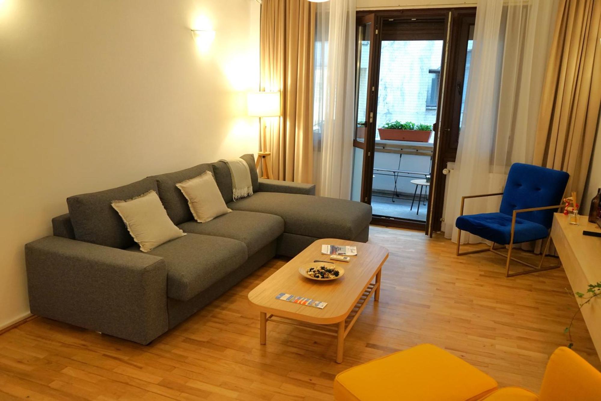 Spacious 3Br, 2Bt With 5 Balconies Бухарест Экстерьер фото
